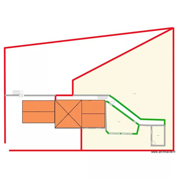 maison. Plan de maison. Plan de
