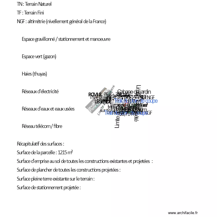 PLAN MASSE PROJETE 05042024. Plan de 