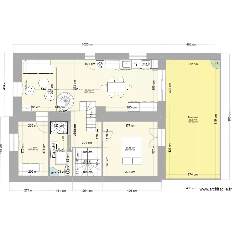 sur nouf charman bis. Plan de 