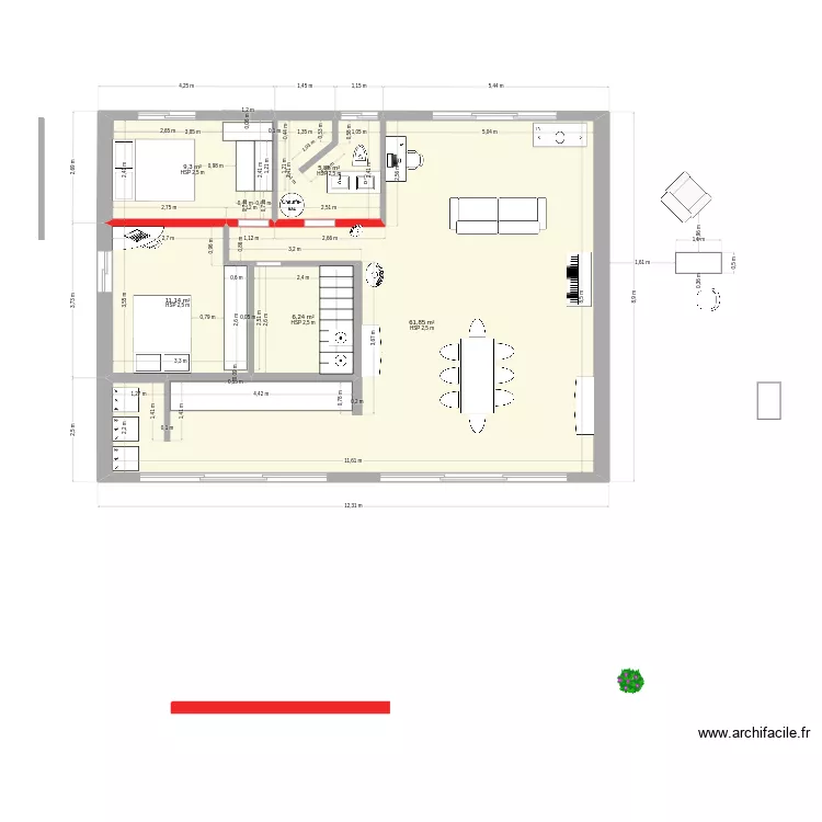 Deuxi&egrave;me s&eacute;rie final final. Plan de 