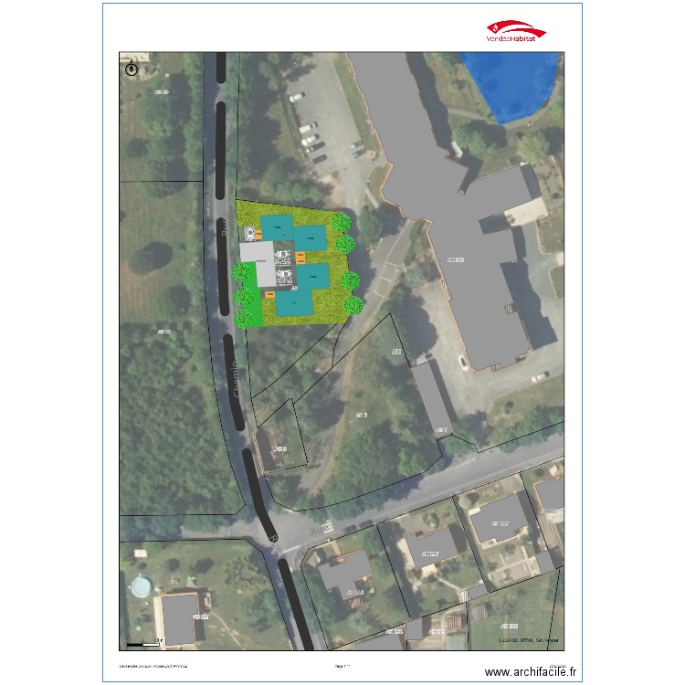 Beaulieu sous la Roche V2. Plan de 0 pièce et 0 m2