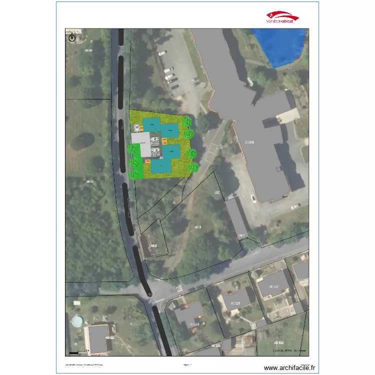 Beaulieu sous la Roche V2. Plan de Beaulieu sous la Roche V2. Plan de