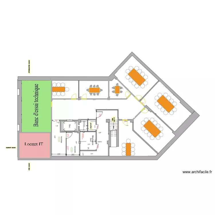 R-1 - 9 Ferry. Plan de 