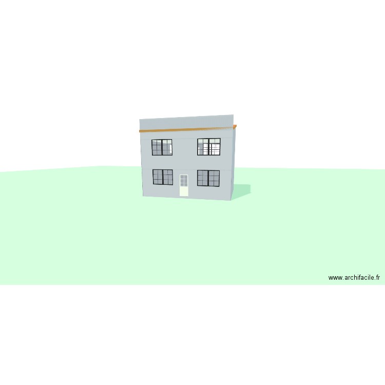 roustan. Plan de 3 pièces et 151 m2