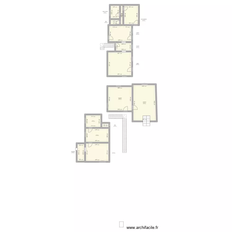 Maison Pavant. Plan de Maison Pavant. Plan de