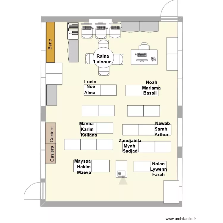 P2 Groupe de 3 HETERO V2. Plan de 1 Pièce et 65 m² P2 Groupe de 3 HETERO V2. Plan de 1 Pièce et 65 m²