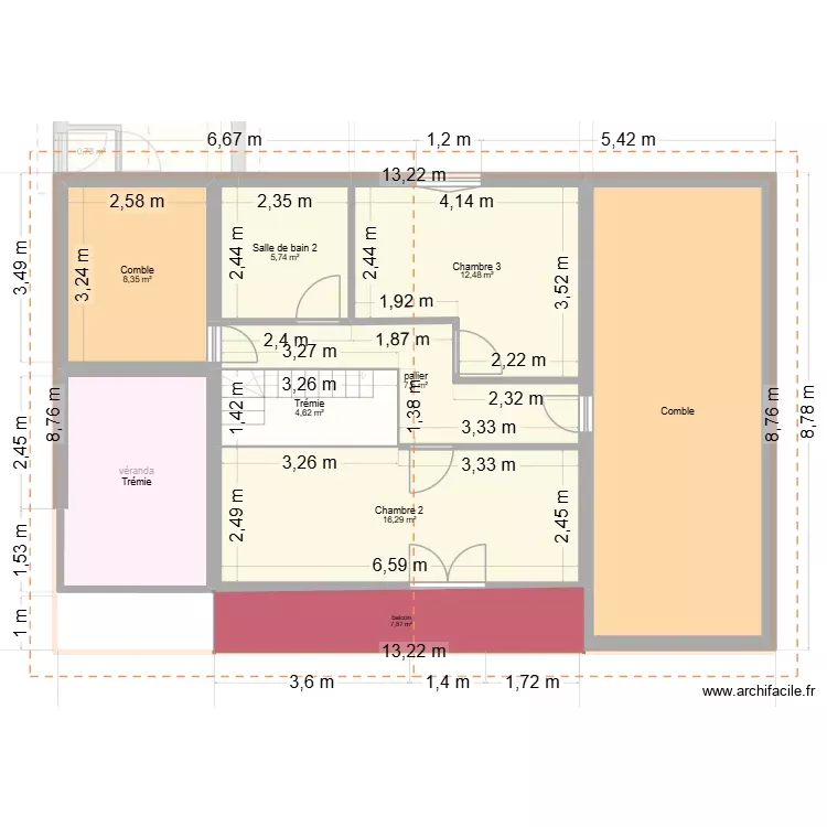 BERGER. Plan de 19 Pièces et 191 m² BERGER. Plan de 19 Pièces et 191 m²