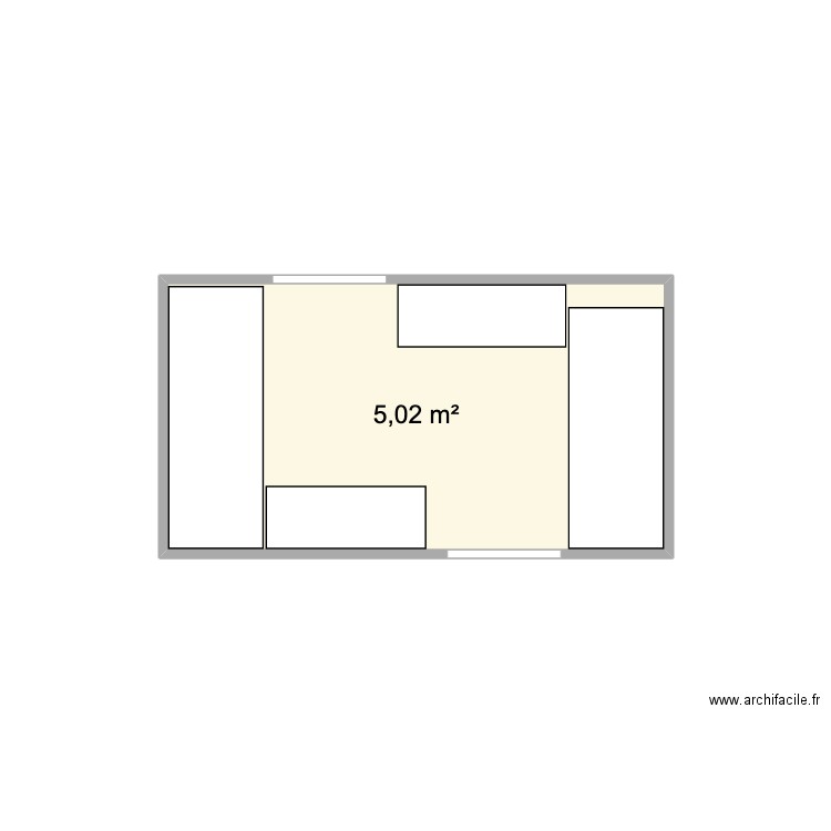 dressing. Plan de 0 pièce et 0 m2