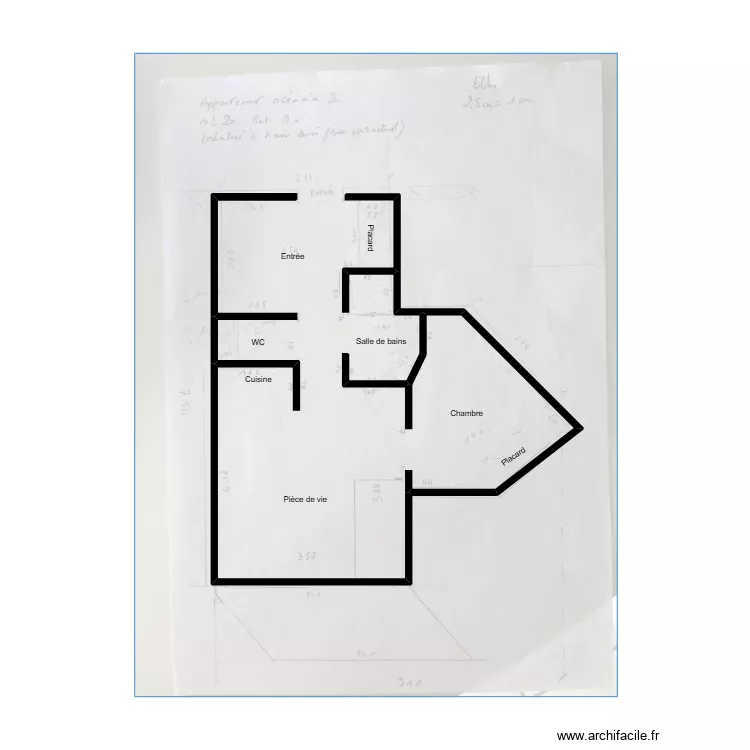 Appart Carnac. Plan de Appart Carnac. Plan de