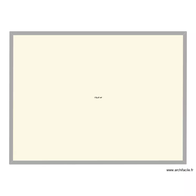 Maison futur. Plan de 1 et 175 m² Maison futur. Plan de 1 et 175 m²