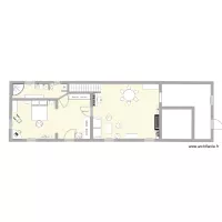 RDC Boigneville - Chbre + Sdb + Salon