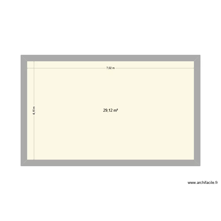 Cuisine. Plan de 1 et 29 m² Cuisine. Plan de 1 et 29 m²