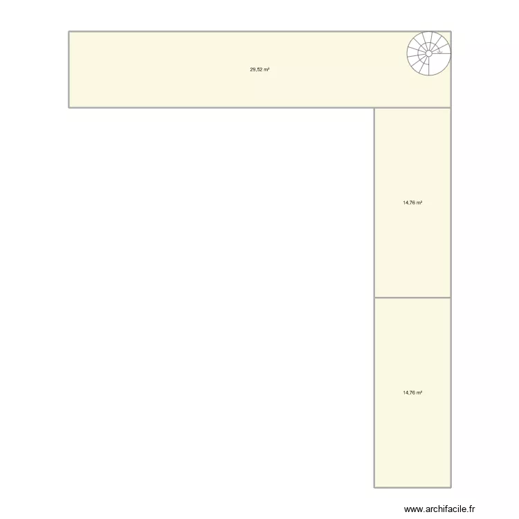 qg de prony. Plan de 3 et 59 m² qg de prony. Plan de 3 et 59 m²