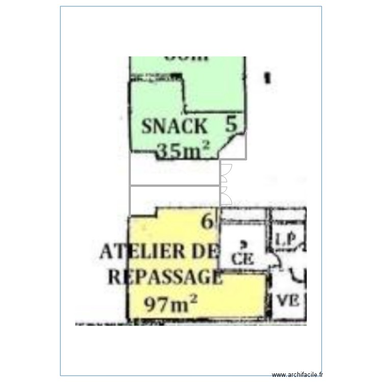 PLAN LOCAL PRESSING2. Plan de 0 pièce et 0 m2