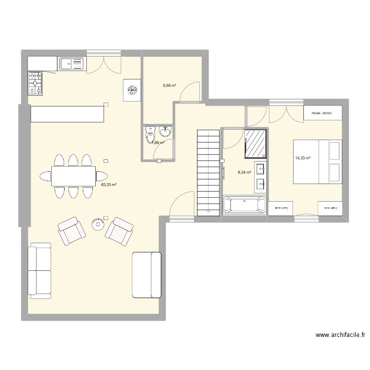 Grange 2.2. Plan de 0 pièce et 0 m2