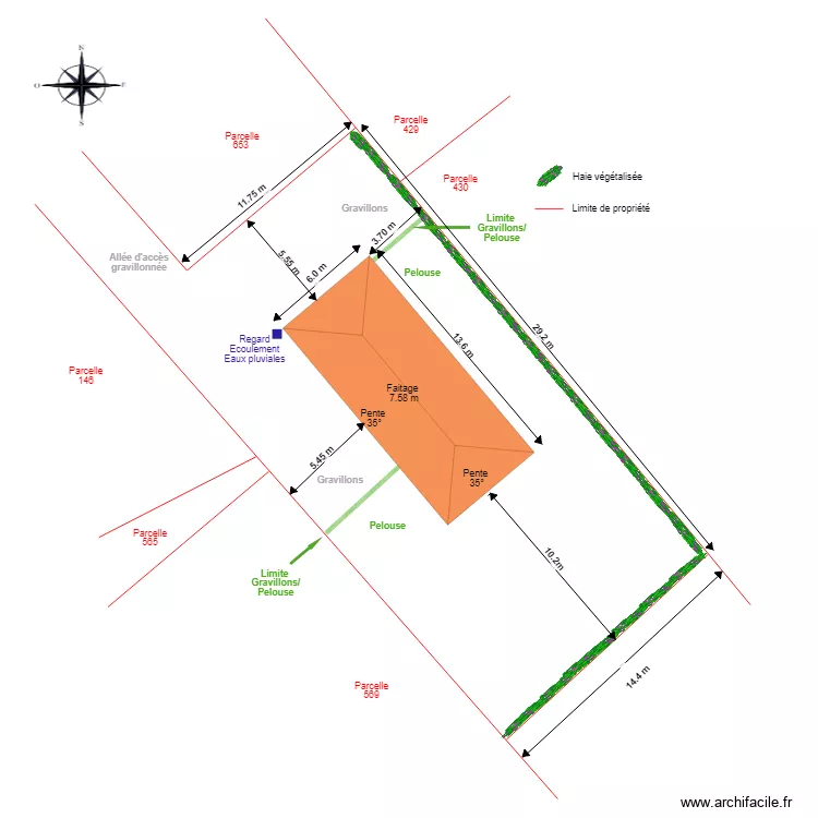ambleteuse plan de masse avant tx. Plan de 