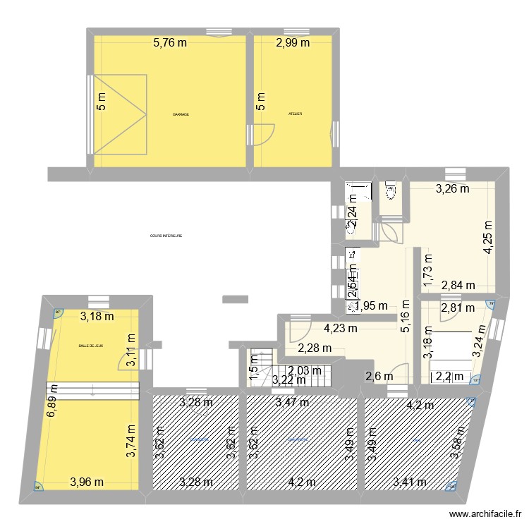 RDV + appart T2. Plan de 0 pièce et 0 m2