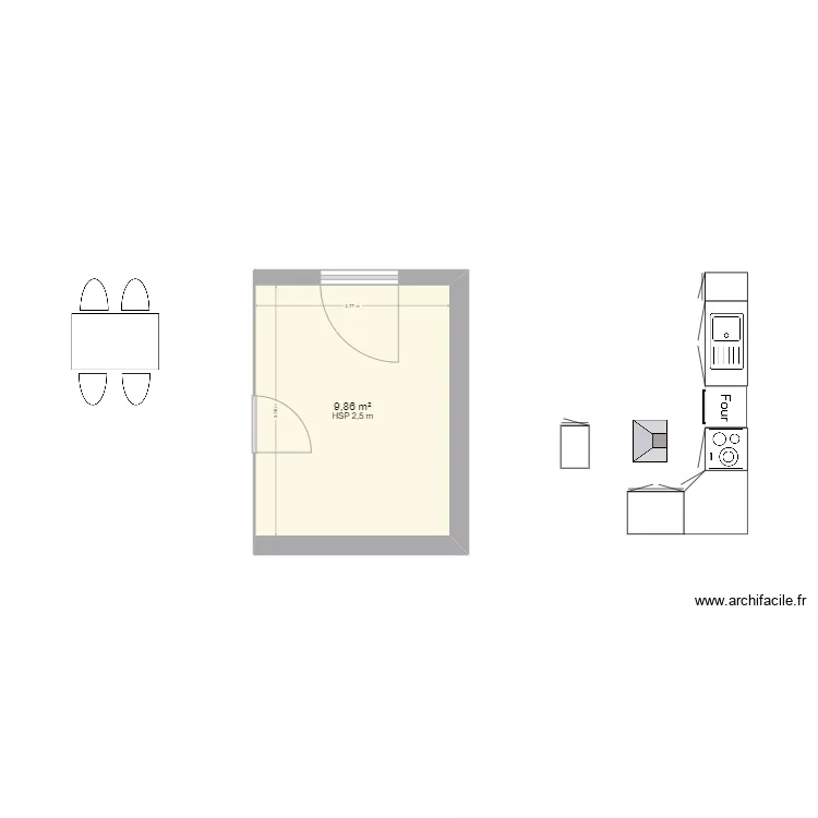 cuisine. Plan de cuisine. Plan de