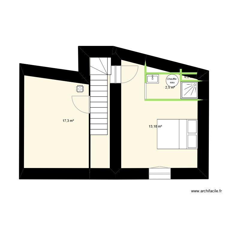 LENCLOITRE 2 EME. Plan de 0 pièce et 0 m2
