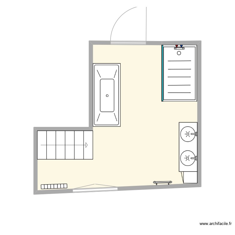 Coquerel Maison. Plan de 0 pièce et 0 m2