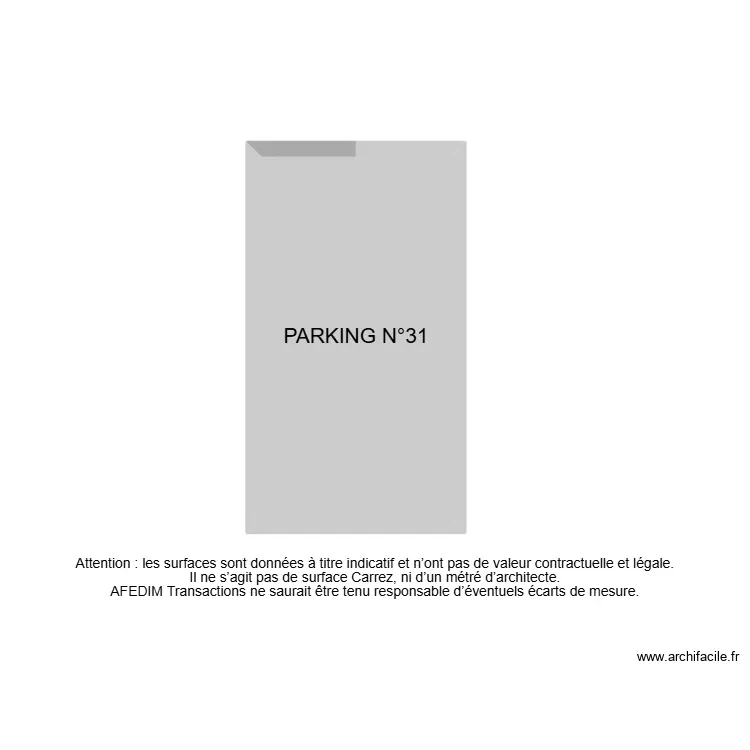 BI 31263. Plan de 8 Pièces et 63 m² BI 31263. Plan de 8 Pièces et 63 m²