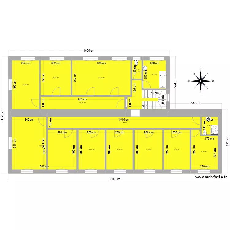 PLAN 1ER ETAGE COLLOREC 2-1. Plan de 