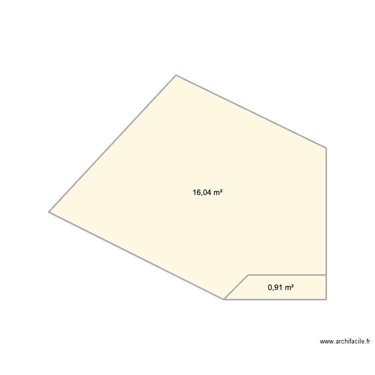 radier. Plan de 0 pièce et 0 m2