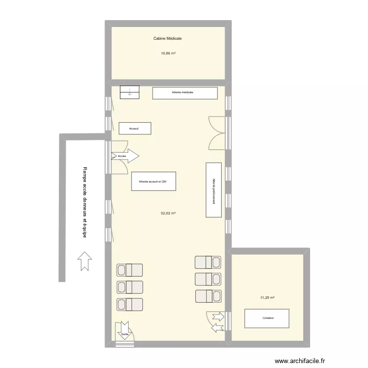 Thy Le Chateau Marroniers collecte du 18/09/2026. Plan de 3 et 74 m² Thy Le Chateau Marroniers collecte du 18/09/2026. Plan de 3 et 74 m²