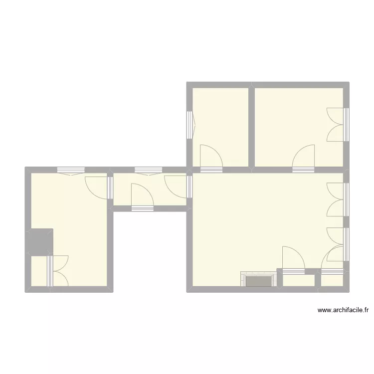SOUCHET - ROUEN. Plan de 
