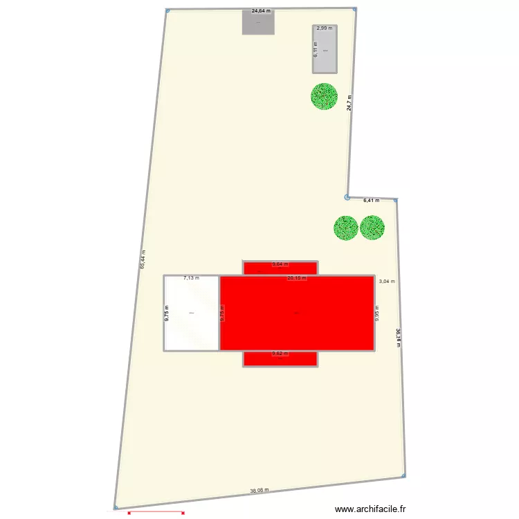 ALOUETTE. Plan de 6 et 2292 m² ALOUETTE. Plan de 6 et 2292 m²