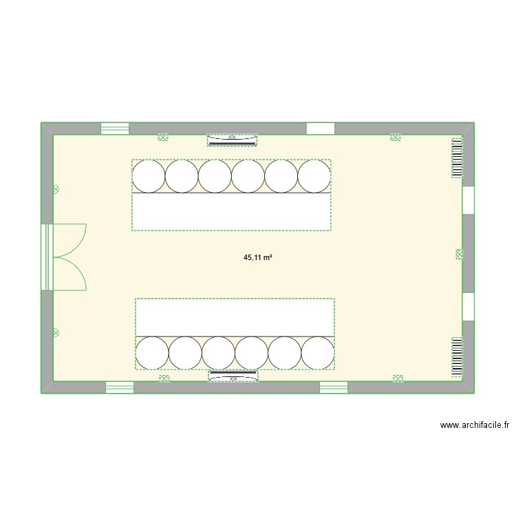 SALLE DE FETE. Plan de 0 pièce et 0 m2