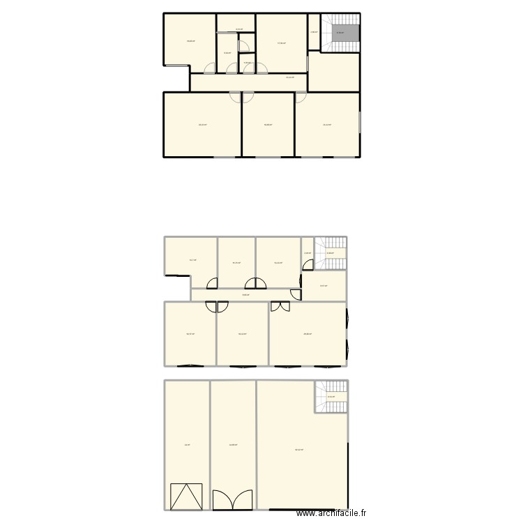 MY HOUSE. Plan de 25 pièces et 425 m2