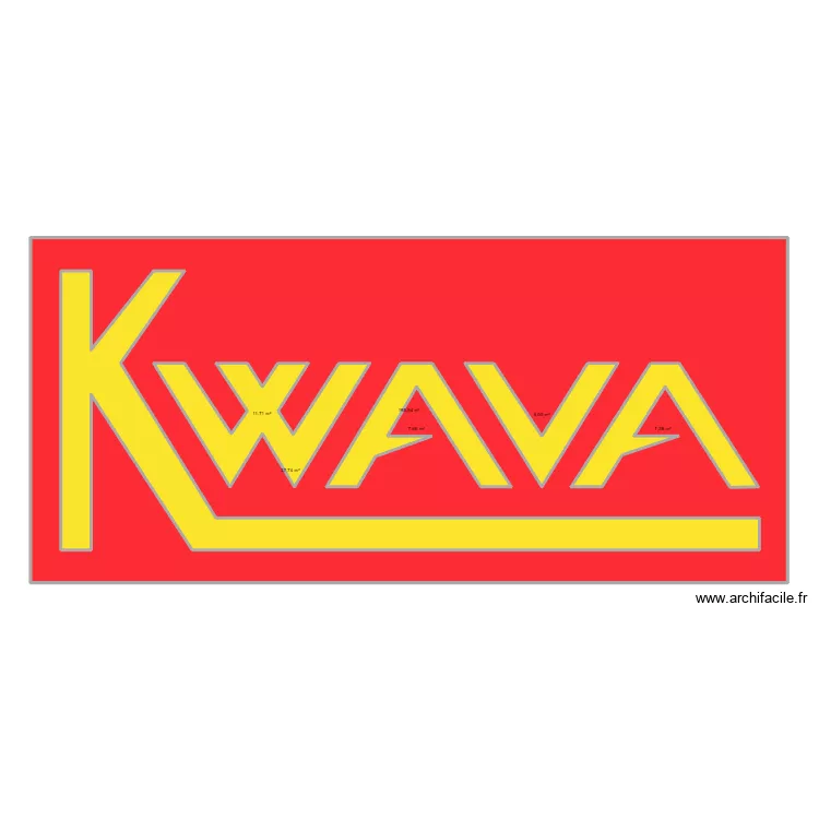 kwava. Plan de 