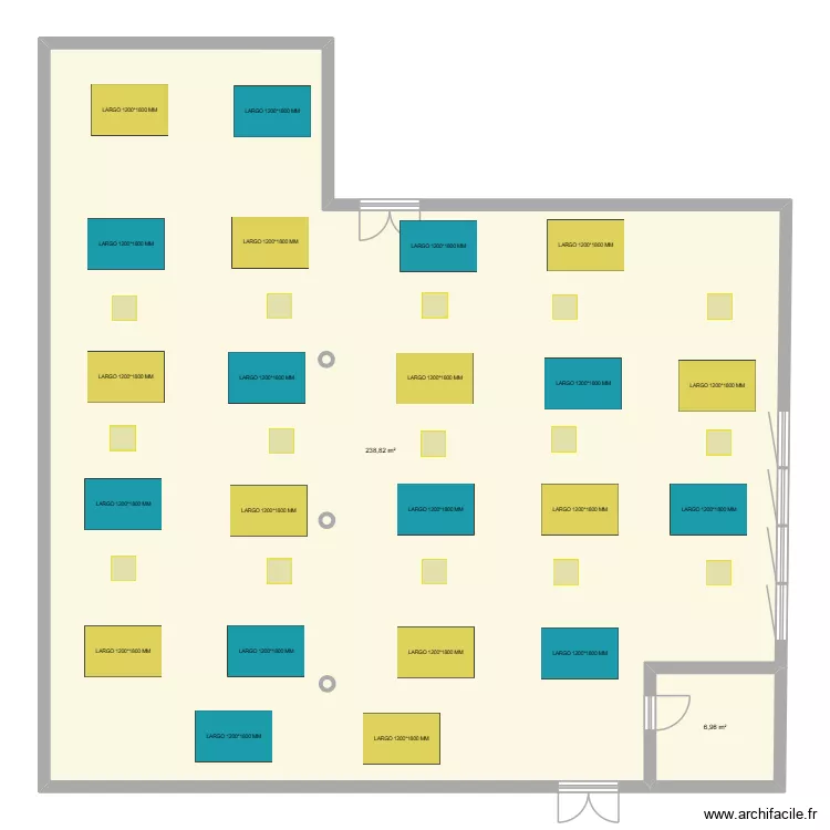 STJO - CANTINE. Plan de 2 et 246 m² STJO - CANTINE. Plan de 2 et 246 m²