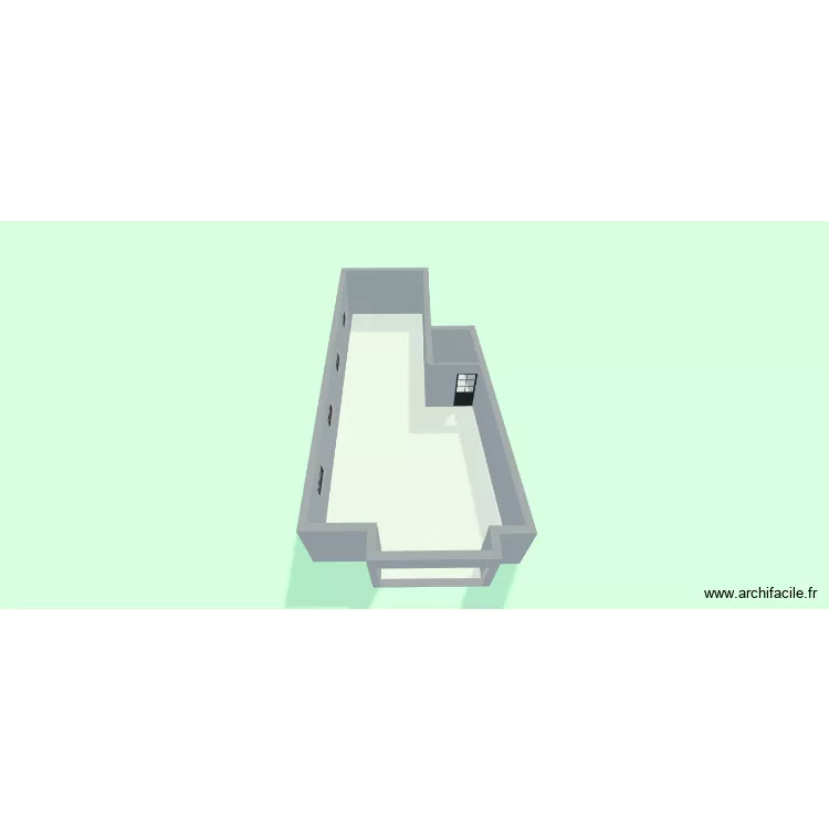 projet pizzeria. Plan de 2 et 65 m² projet pizzeria. Plan de 2 et 65 m²