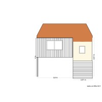 essai d'élévation pente simple