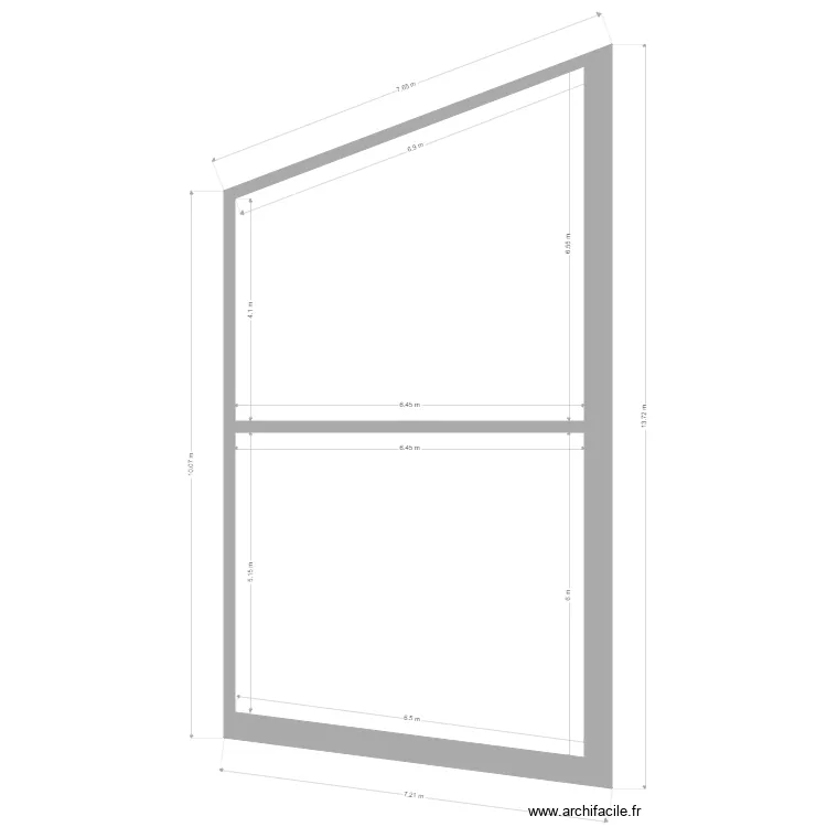 Des moulins. Plan de 
