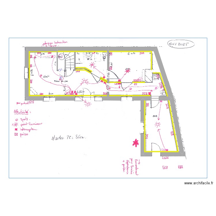 MAISON PERIVIER-VERGER. Plan de 0 pièce et 0 m2