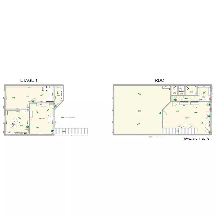 Au Bonheur des Crazy Dames plan s&eacute;cu. Plan de 