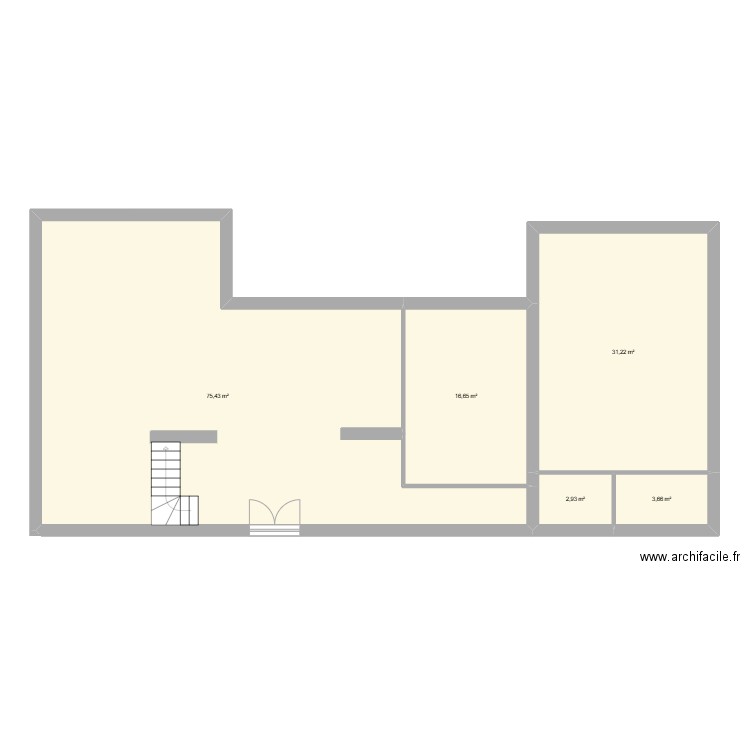 LKJIHGYUHFVYTFVTYHG. Plan de 5 pièces et 130 m2