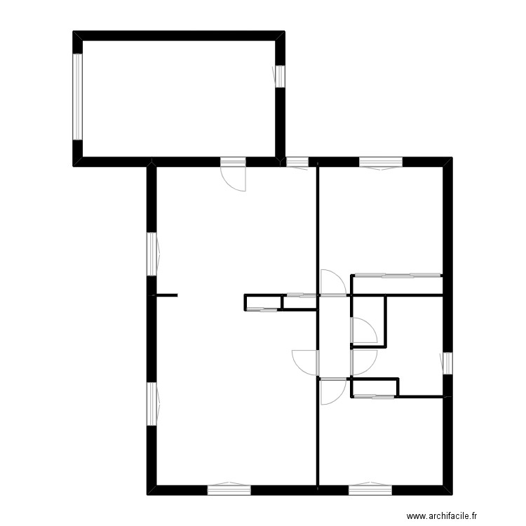 REY. Plan de 9 pièces et 89 m2