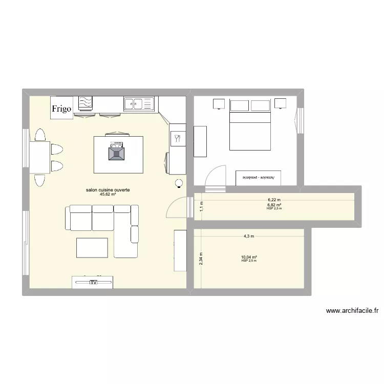 maison. Plan de maison. Plan de