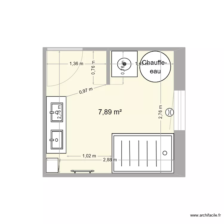 Salle de Bain Hautefage 2. Plan de Salle de Bain Hautefage 2. Plan de