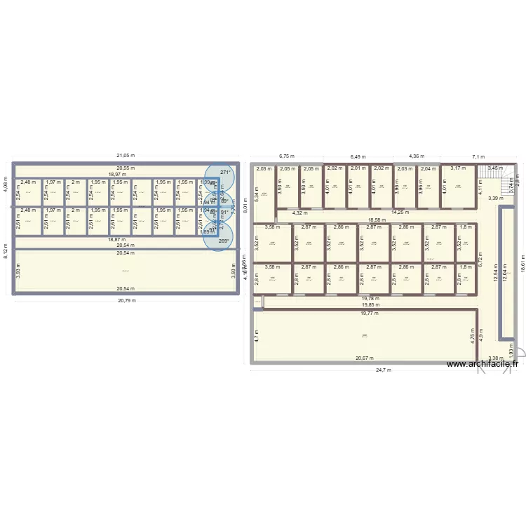 V4 entrepot JRF. Plan de 