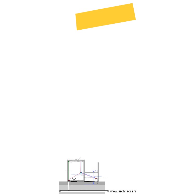 RACCORDEMENT servitude eau. Plan de 0 pièce et 0 m2