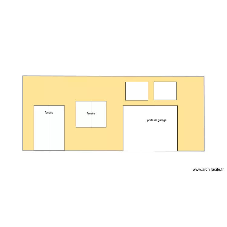 garage 6*11 plan3. Plan de 