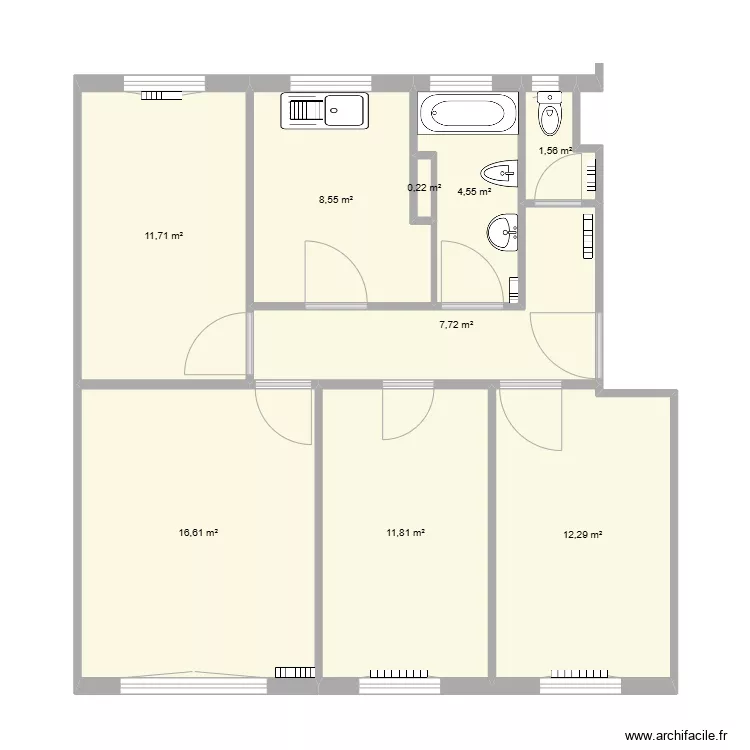 Payet Marie. Plan de 