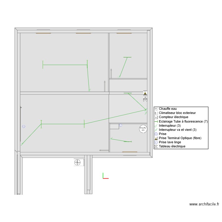 sous sol. Plan de 0 pièce et 0 m2