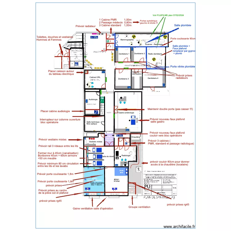 The Clinic - Sous-sol - 25/02/2024 - A.A. Plan de 