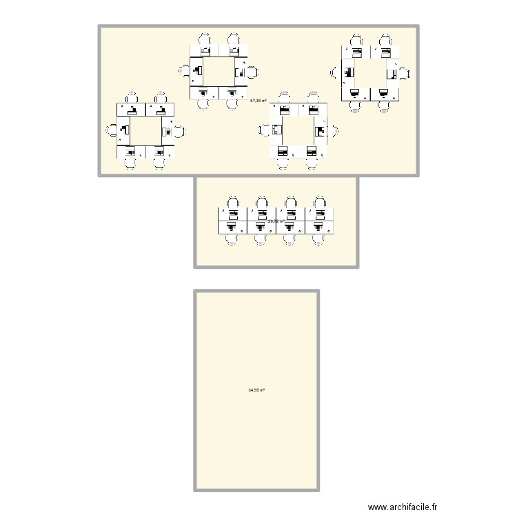 testsim. Plan de 3 pièces et 123 m2